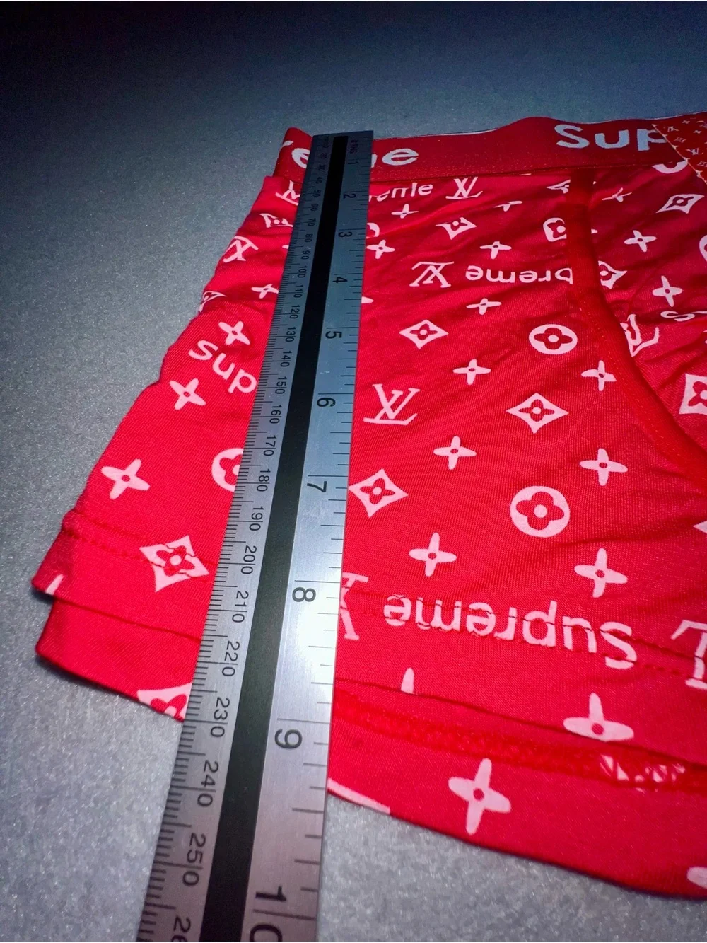 Supreme x LV Monogram Boxer Briefs Lot of 5 Men's XXL Read Description